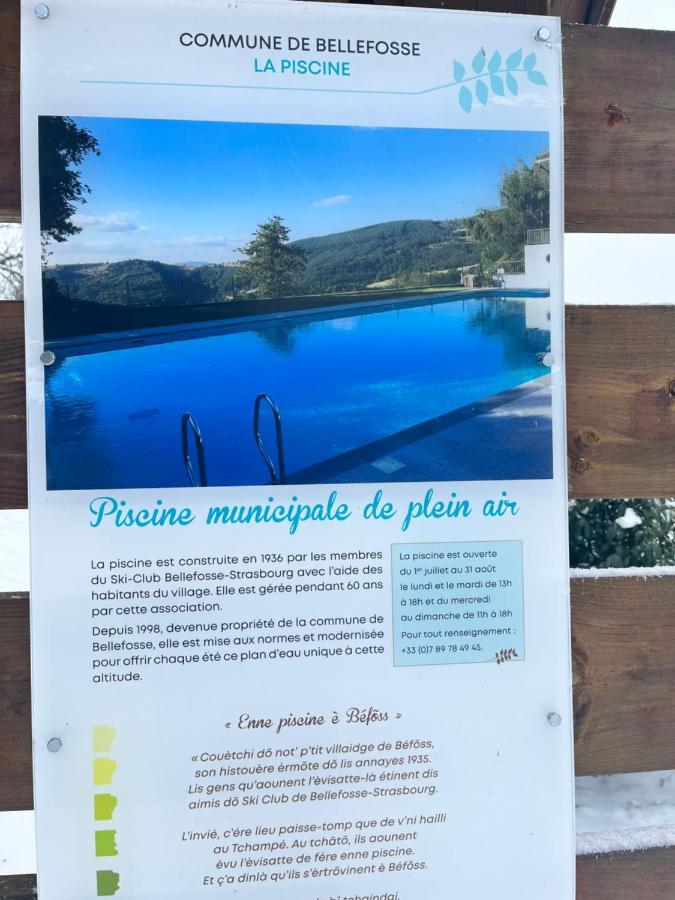 Gite De Montagne -Bellefosse Alsace Zewnętrze zdjęcie